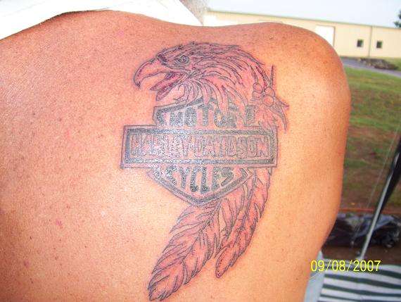 harley davidson tattoo