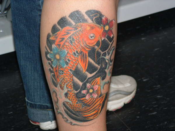 koi tattoo