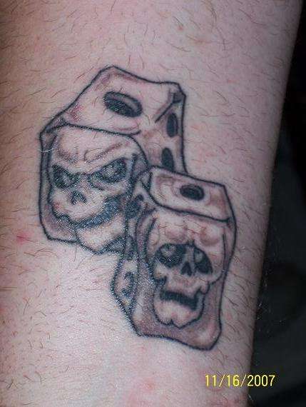 snake eyes tattoo