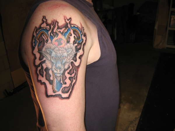 Aries tattoo