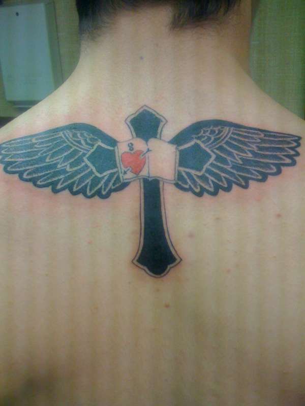 Augustinian Cross tattoo