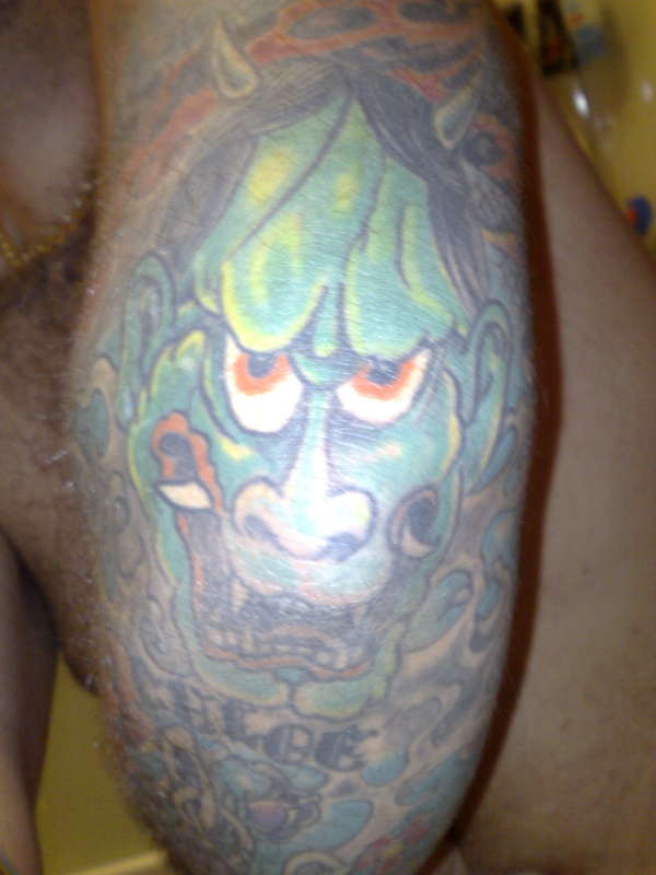 Left Elbow tattoo