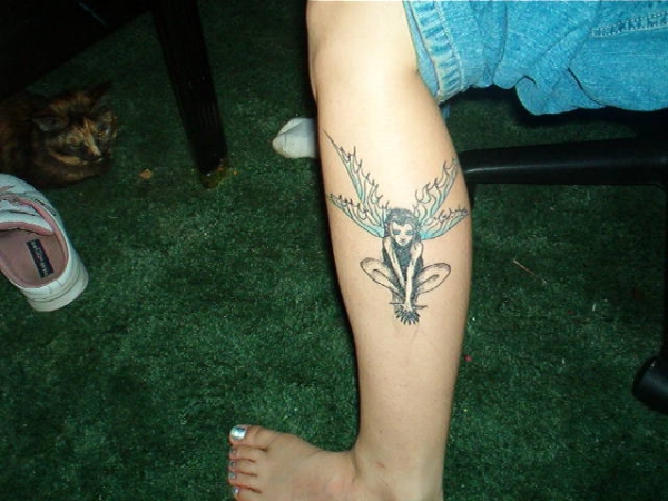 slim's fairy better angle tattoo