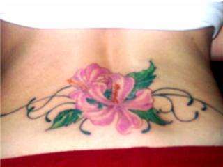 UP CLOSE OF HIBISCUS FLOWERS tattoo
