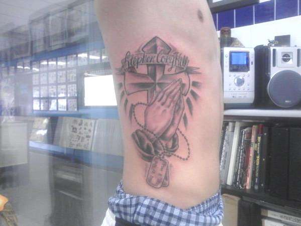 Cross tattoo