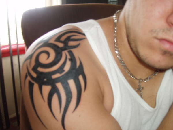 Before The Extention. tattoo