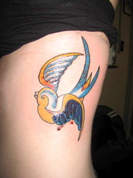 Sparrow tattoo