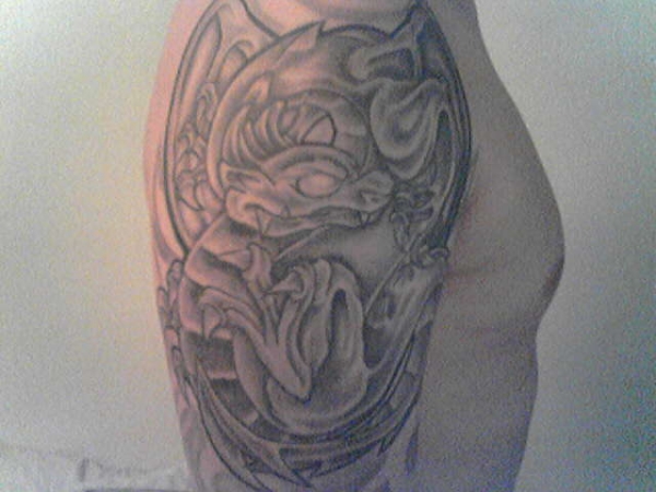 Mexican Dragon tattoo