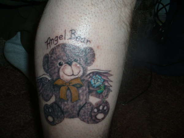 Angel Bear tattoo