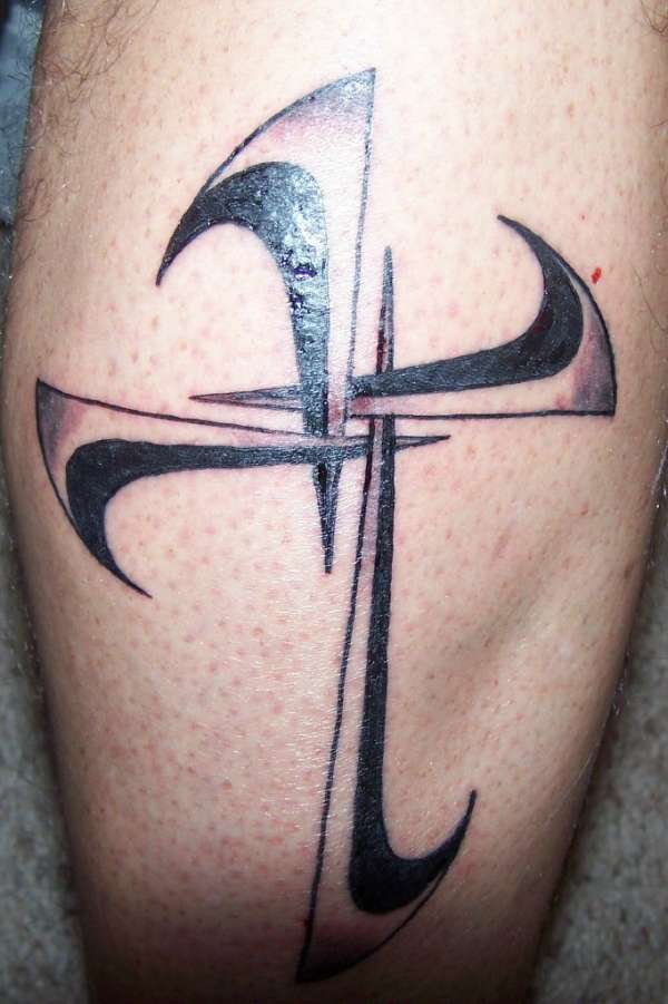 tribal cross - 3rd tattoo tattoo
