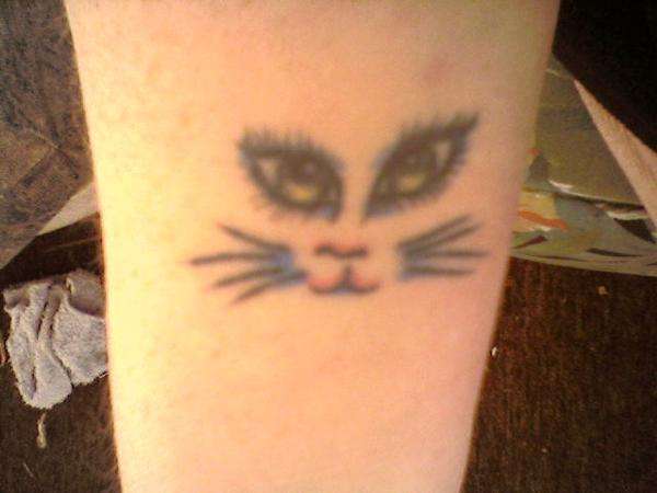 Kitty tattoo