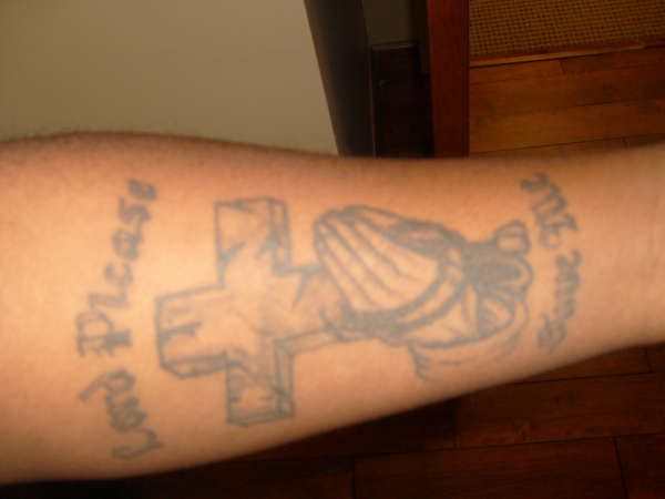 Lord Please Save Me tattoo
