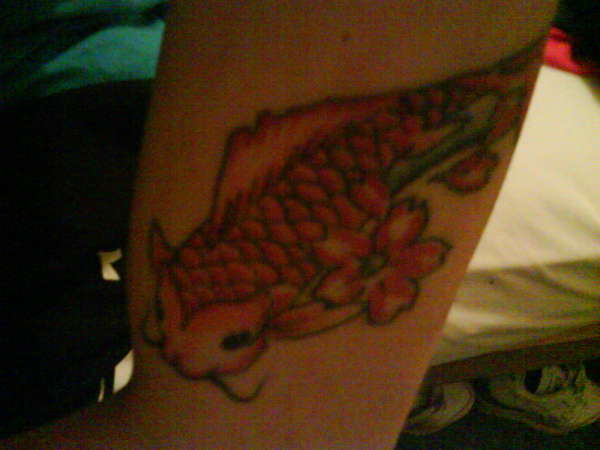 first koi tattoo