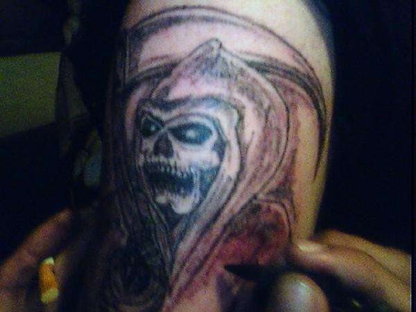 he waits tattoo