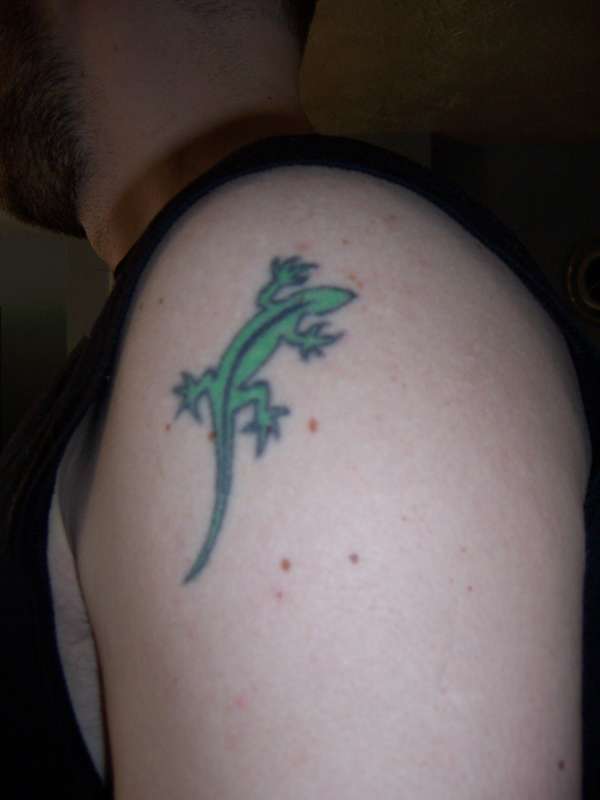 Lizard tattoo