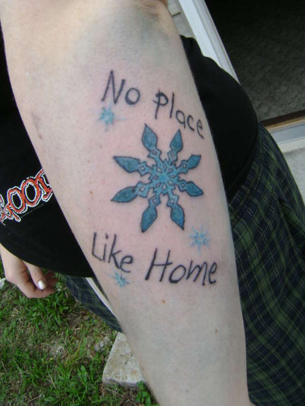 No Place Like Home tattoo