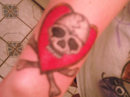 Skul On Arm tattoo