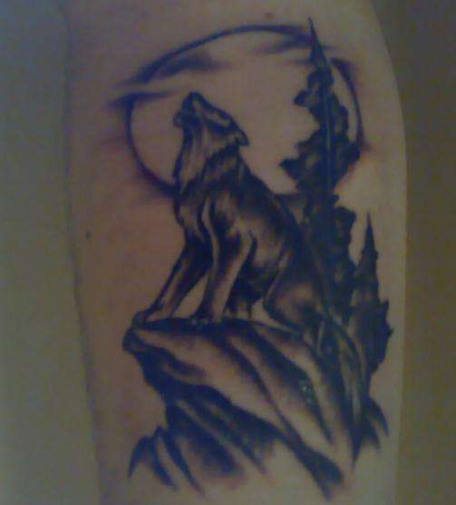 Howlin' wolf tattoo