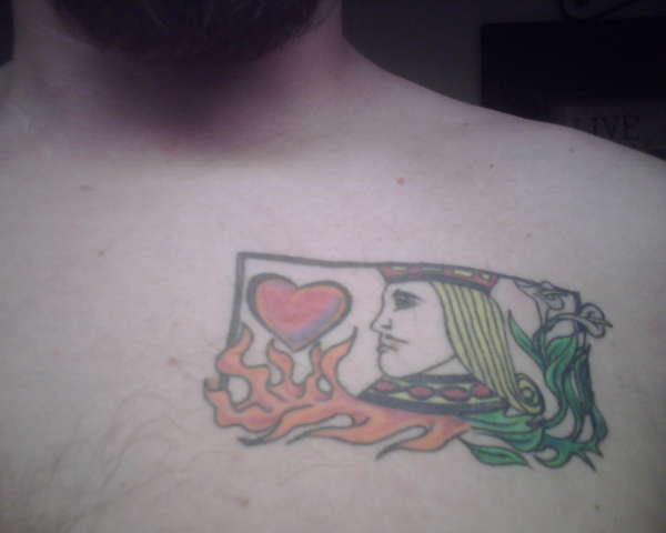 Lily and the jack of hearts tattoo