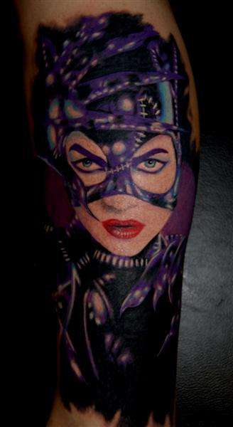 Catwoman tattoo