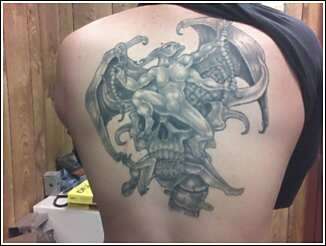 Gargoyle tattoo