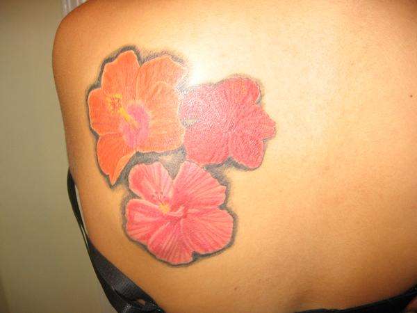 Hibiscus tattoo