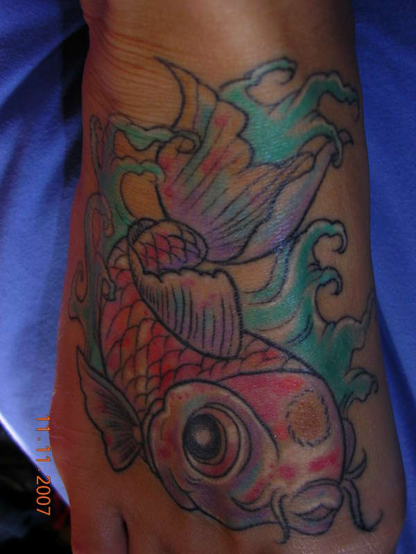 Koi tattoo