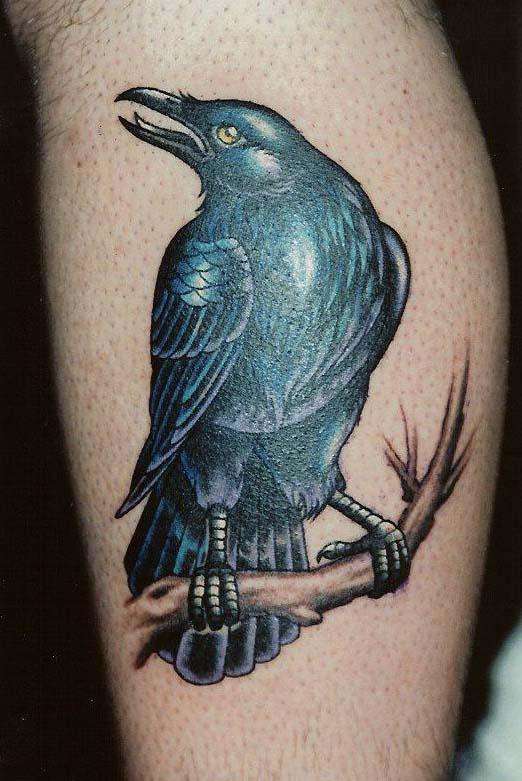 My Raven tattoo