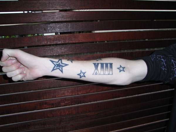 My right arm. tattoo