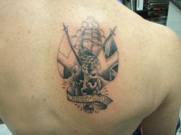 Sailors Tattoo shoulder view tattoo