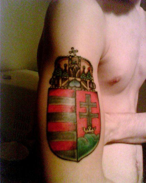 Hungarian Crest tattoo