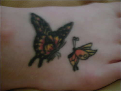 My Butterflies tattoo