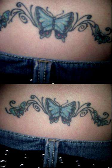 Butterflies tattoo