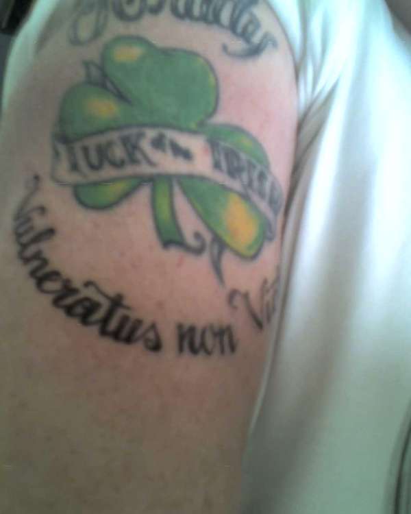 Family Motto tattoo