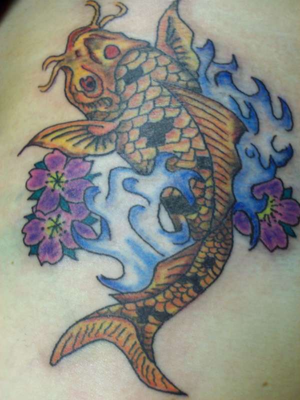 koi tattoo