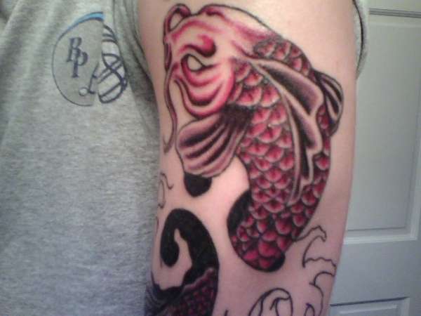 koi with some color now tattoo