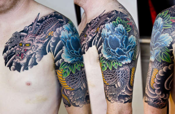 Japanese Dragon tattoo