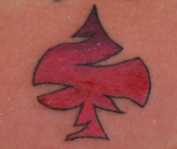 Sam's Spade tattoo