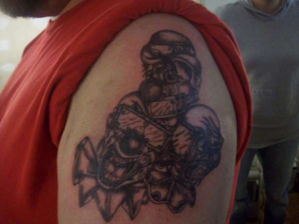 clowns tattoo