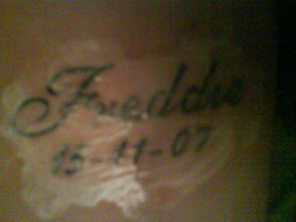 my sons name tattoo
