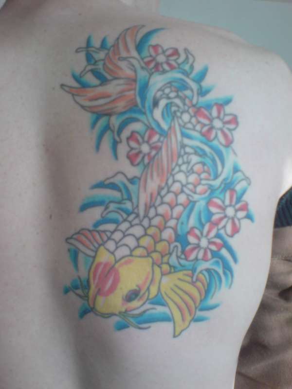my unfinished fish! tattoo