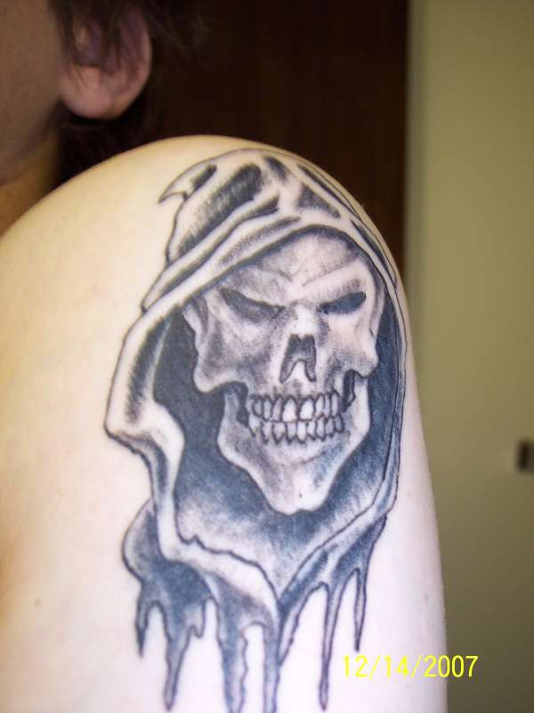 Kevin's Skull Tattoo tattoo