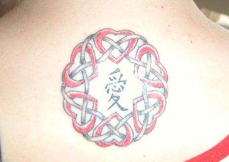 celtic/love tattoo