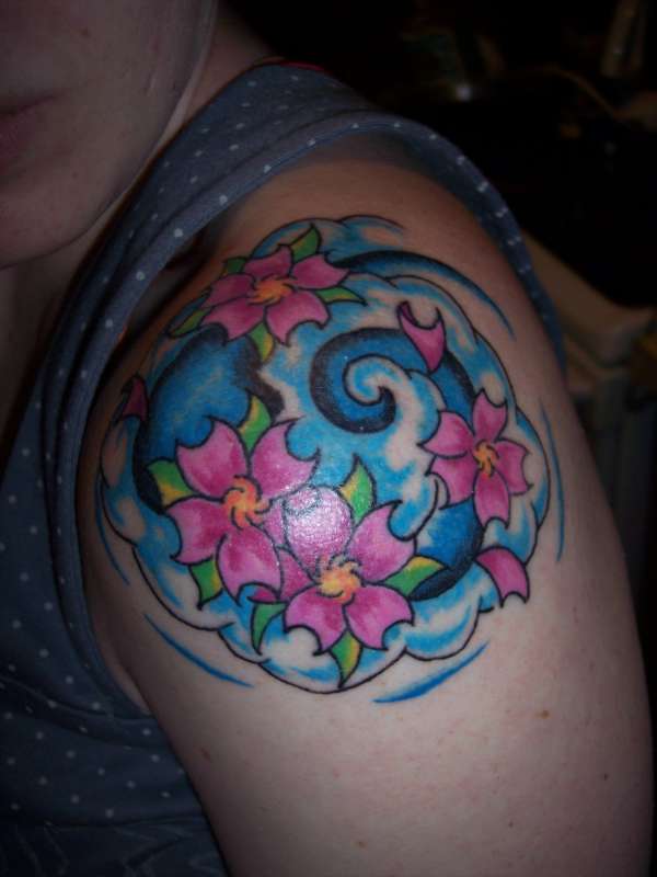healed blossoms tattoo