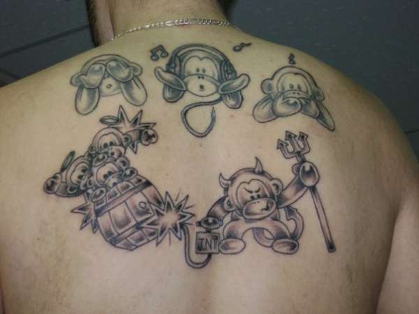 My entire back tattoo