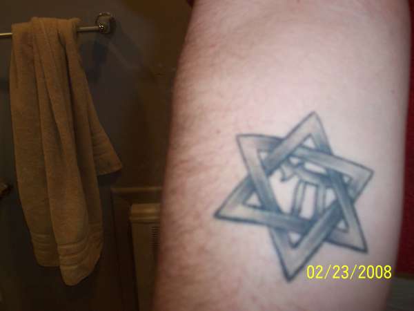 star of david ( third one) tattoo