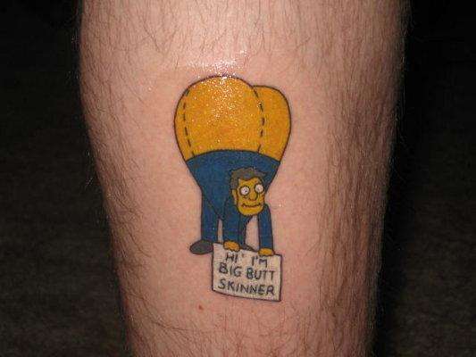 Big Butt Skinner tattoo