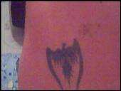 Black Phoenix tattoo