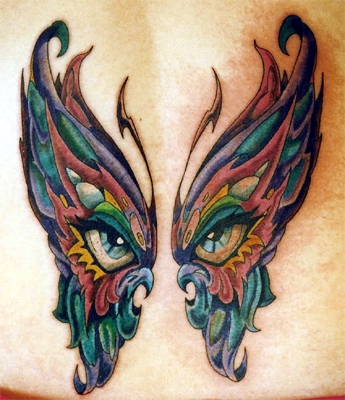 Bolt Butterfly tattoo