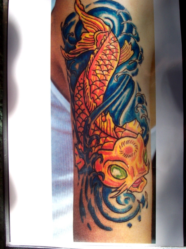 koi fish tattoo